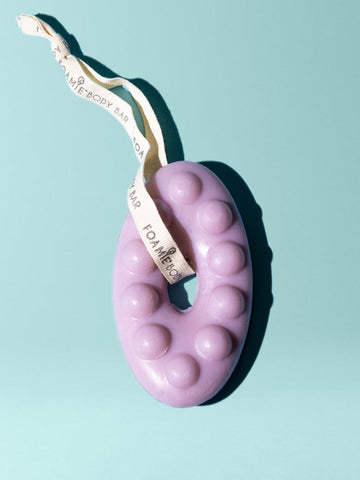 Foamie Festes Duschgel I Beleaf In You mit Hanf & Lavendelöl (80g)