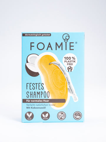 Foamie Festes Shampoo Kokosnussöl für normales Haar (80g)